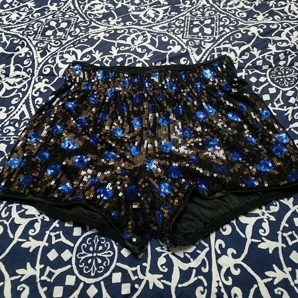 Sequin shorts NWT